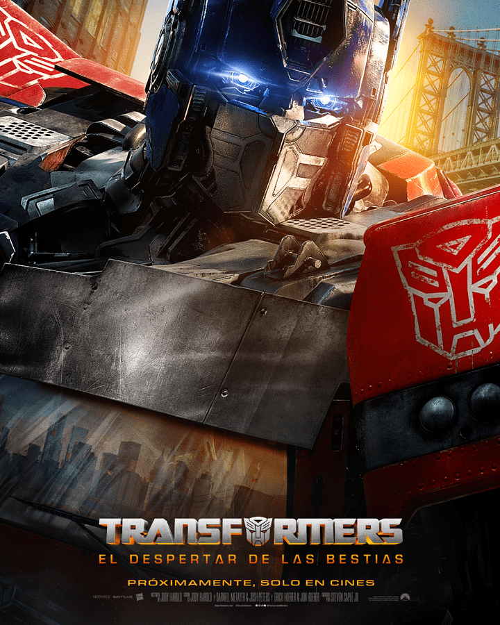 Transformers el despertar de las bestias Póster Optimus Prime (Imagen Facebook Paramount Pictures)