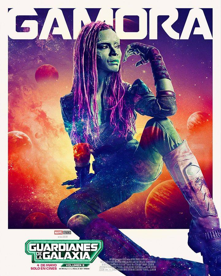 Guardianes de la Galaxia Volumen 3 gamora