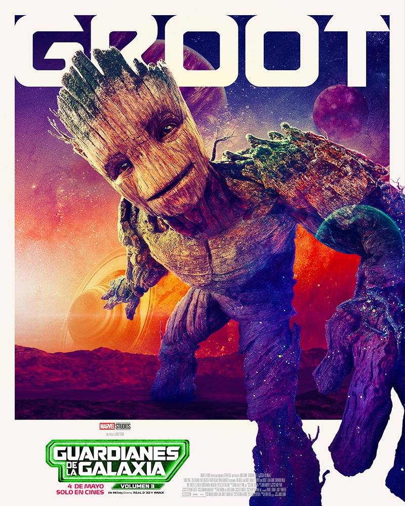 Guardianes de la Galaxia Volumen 3 groot