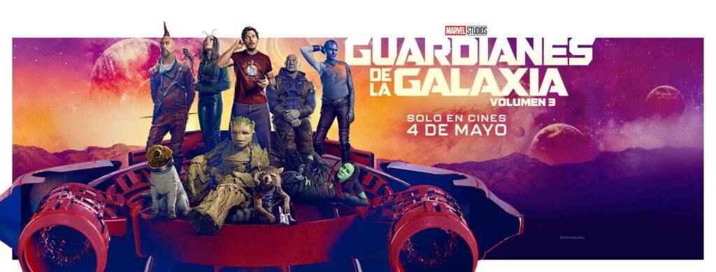 Guardianes de la Galaxia Vol.3 poster 1