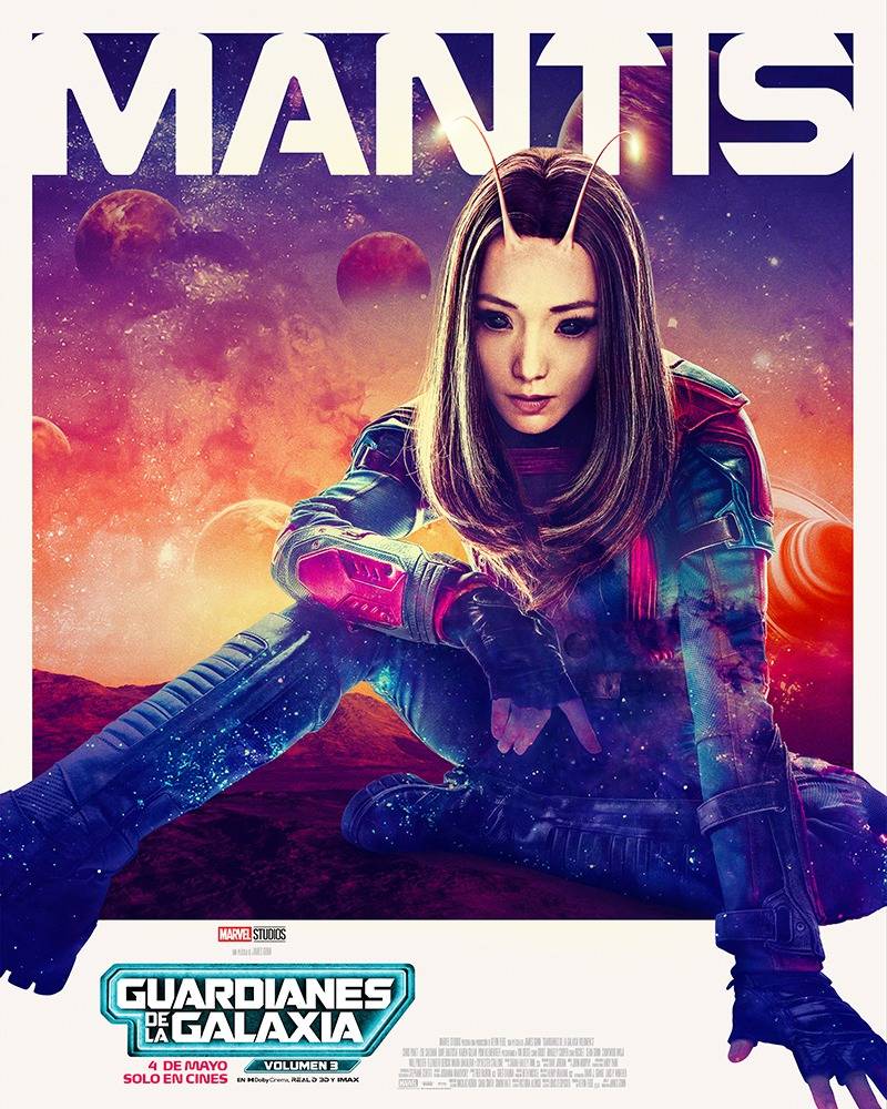 Guardianes de la Galaxia Volumen 3 mantis