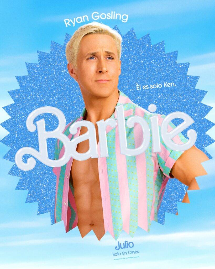 Barbie Póster Ryan Gosling (Imagen Facebook Barbie)