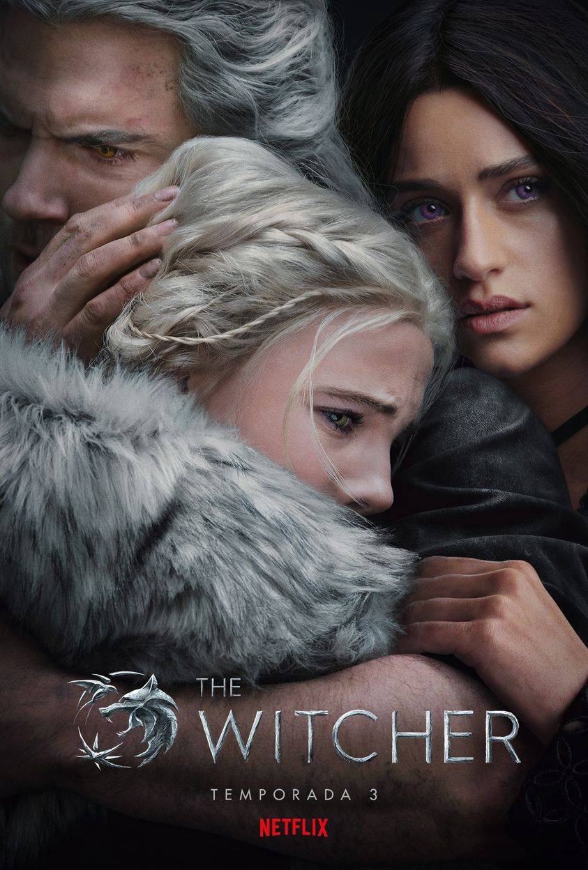 The Witcher Temporada 3 Póster 1 Geralt, Ciri y Yennefer (Imagen Facebook Netflix)