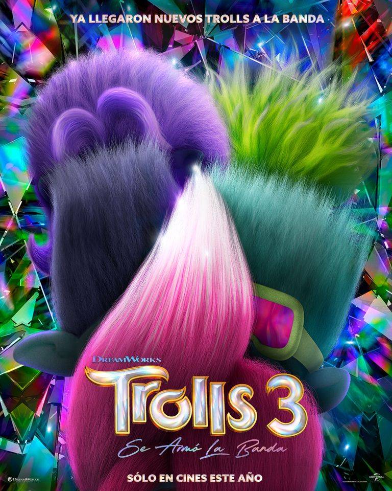 Trolls 3: Se Armó La Banda Póster 1 (Imagen Facebook Universal Pictures)