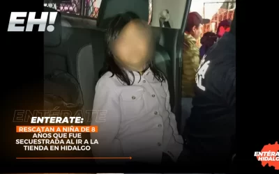 «Operativo de Rescate: Colaboración Ciudadana y Autoridades Salvan a Niña Secuestrada en Hidalgo»