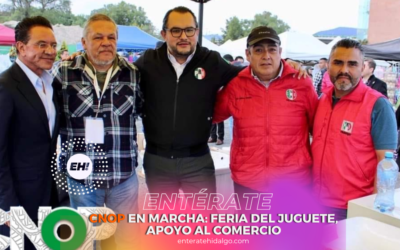 CNOP en Marcha: Feria del Juguete y Compromiso con el Comercio Local en Hidalgo