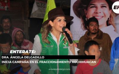 Ángela Delgadillo, Candidata del Partido Verde, Inicia Campaña en Fraccionamiento Xochihuacan, Epazoyucan