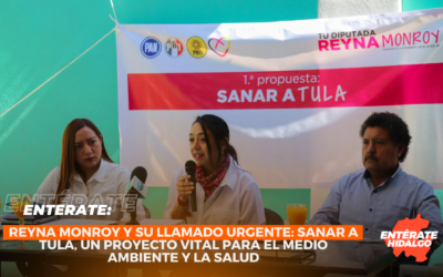Para Sanar Realmente a Tula, Urge Poner un Alto a la Contaminación: Propuestas de Reyna Monroy