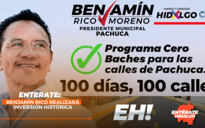 BENJAMÍN RICO IMPULSA 100 DÍAS, 100 CALLES