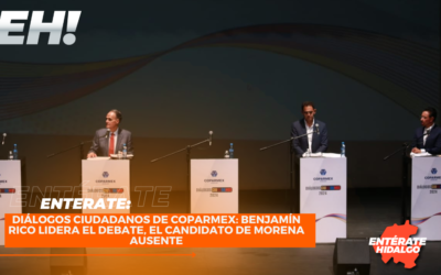 Diálogos Ciudadanos de Coparmex: Benjamín Rico Lidera el Debate, el candidato de MORENA ausente