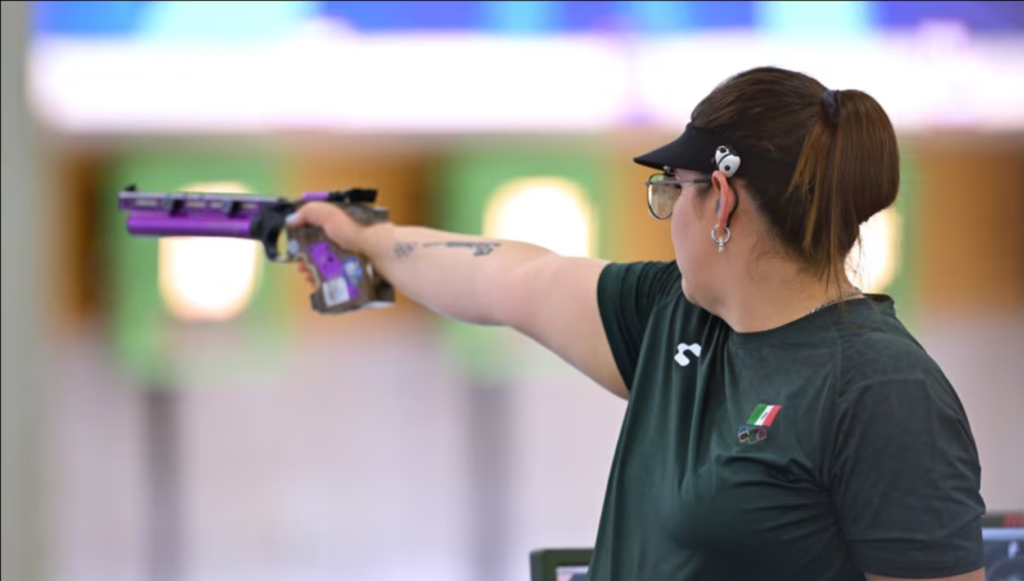 ALEJANDRA ZAVALA - Pistola aire 10m 17° lugar Pistola deportiva 25m 10° lugar