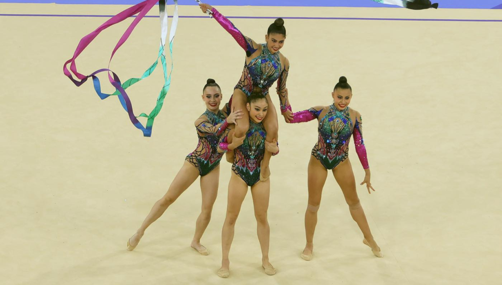 ADIREM TEJEDA, DALIA ALCOCER, JULIA GUTIÉRREZ, KIMBERLY SALAZAR, SOFIA FLORES - Conjunto: 12° lugar